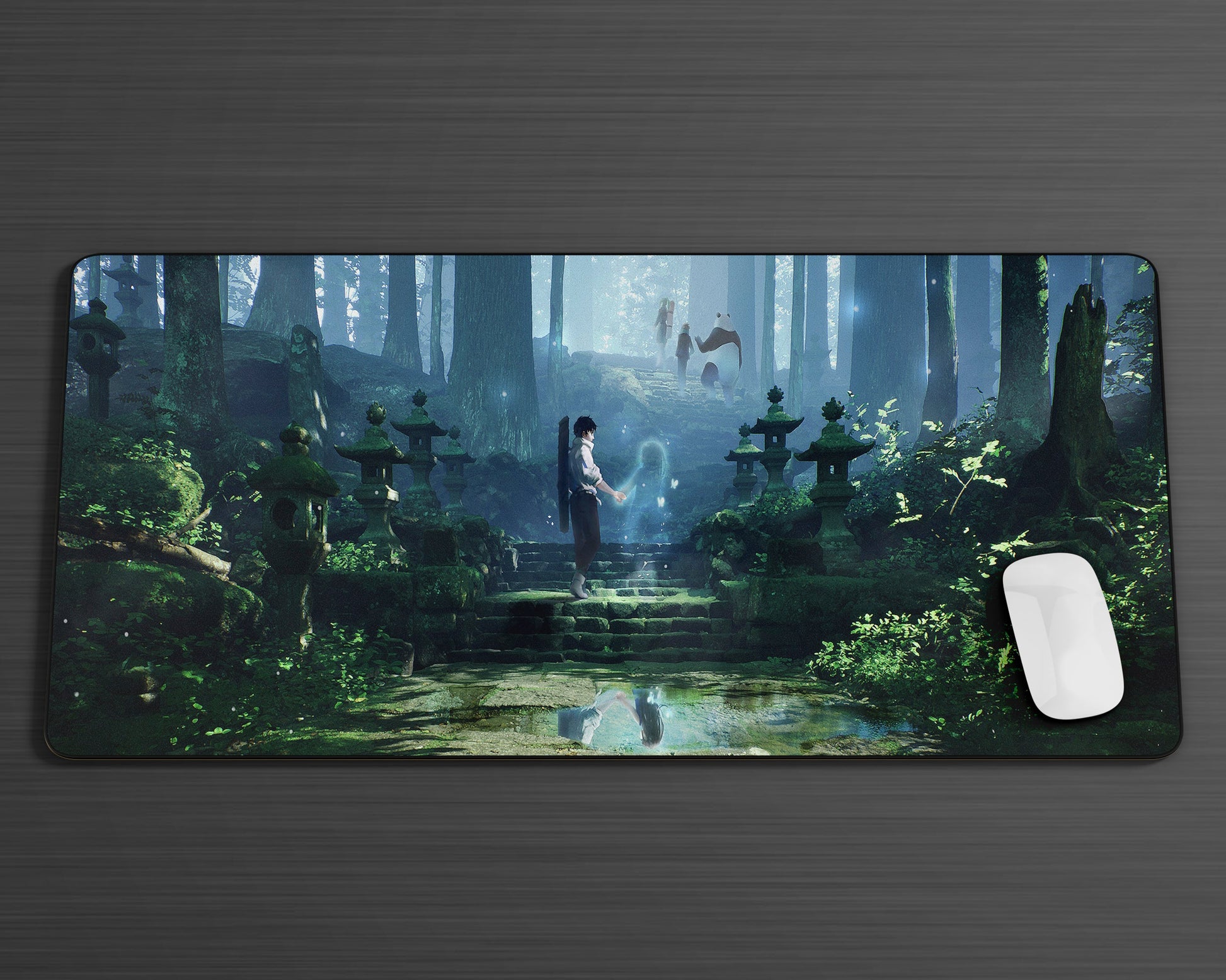 Anime Town Creations Mouse Pad Jujutsu Kaisen 0 Yuta Forest Gaming Mouse Pad Accessories - Anime Jujutsu Kaisen Gaming Mouse Pad