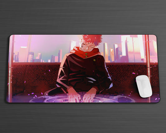 Anime Town Creations Mouse Pad Jujutsu Kaisen Yuji Train Intro Gaming Mouse Pad Accessories - Anime Jujutsu Kaisen Gaming Mouse Pad
