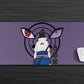 Anime Town Creations Mouse Pad Sasuke Uchiha Purple Gaming Mouse Pad Accessories - Anime Naruto Gaming Mouse Pad