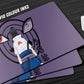 Anime Town Creations Mouse Pad Sasuke Uchiha Purple Gaming Mouse Pad Accessories - Anime Naruto Gaming Mouse Pad