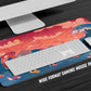 Anime Town Creations Mouse Pad Gyarados Dragon Rage Waves Gaming Mouse Pad Accessories - Anime Pokemon Gaming Mouse Pad