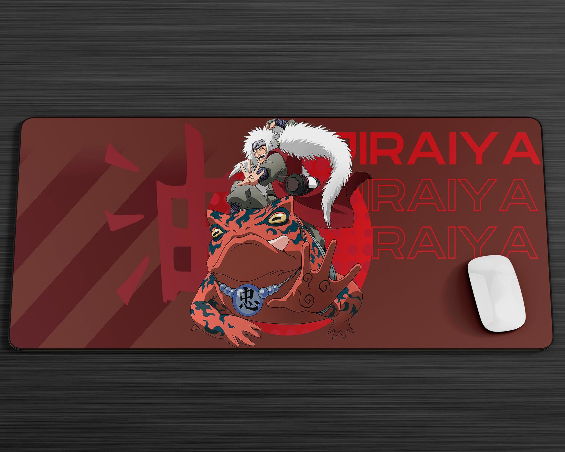 Anime Town Creations Mouse Pad Naruto Jiraiya Gaming Mouse Pad Accessories - Anime Naruto Gaming Mouse Pad