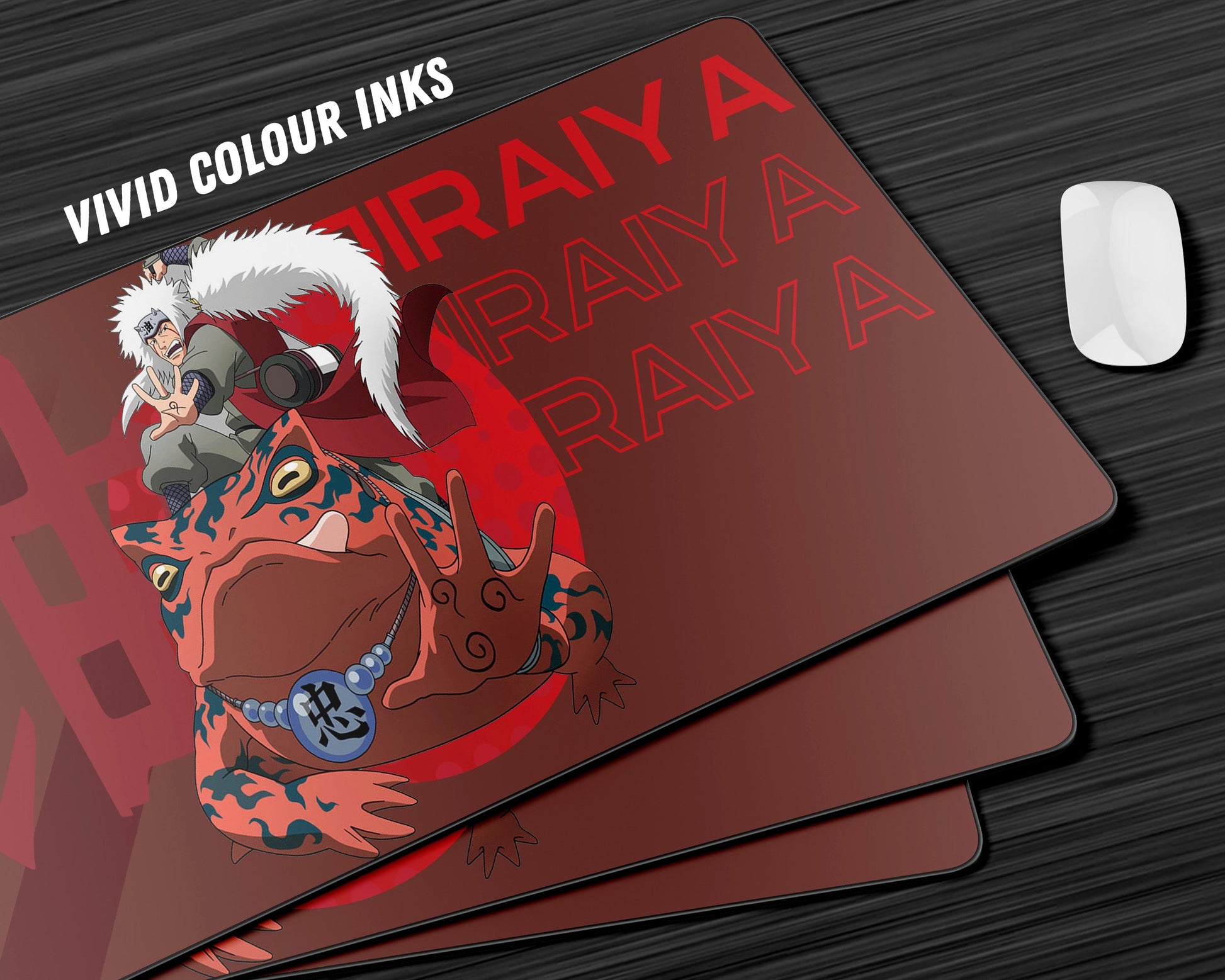 Anime Town Creations Mouse Pad Naruto Jiraiya Gaming Mouse Pad Accessories - Anime Naruto Gaming Mouse Pad