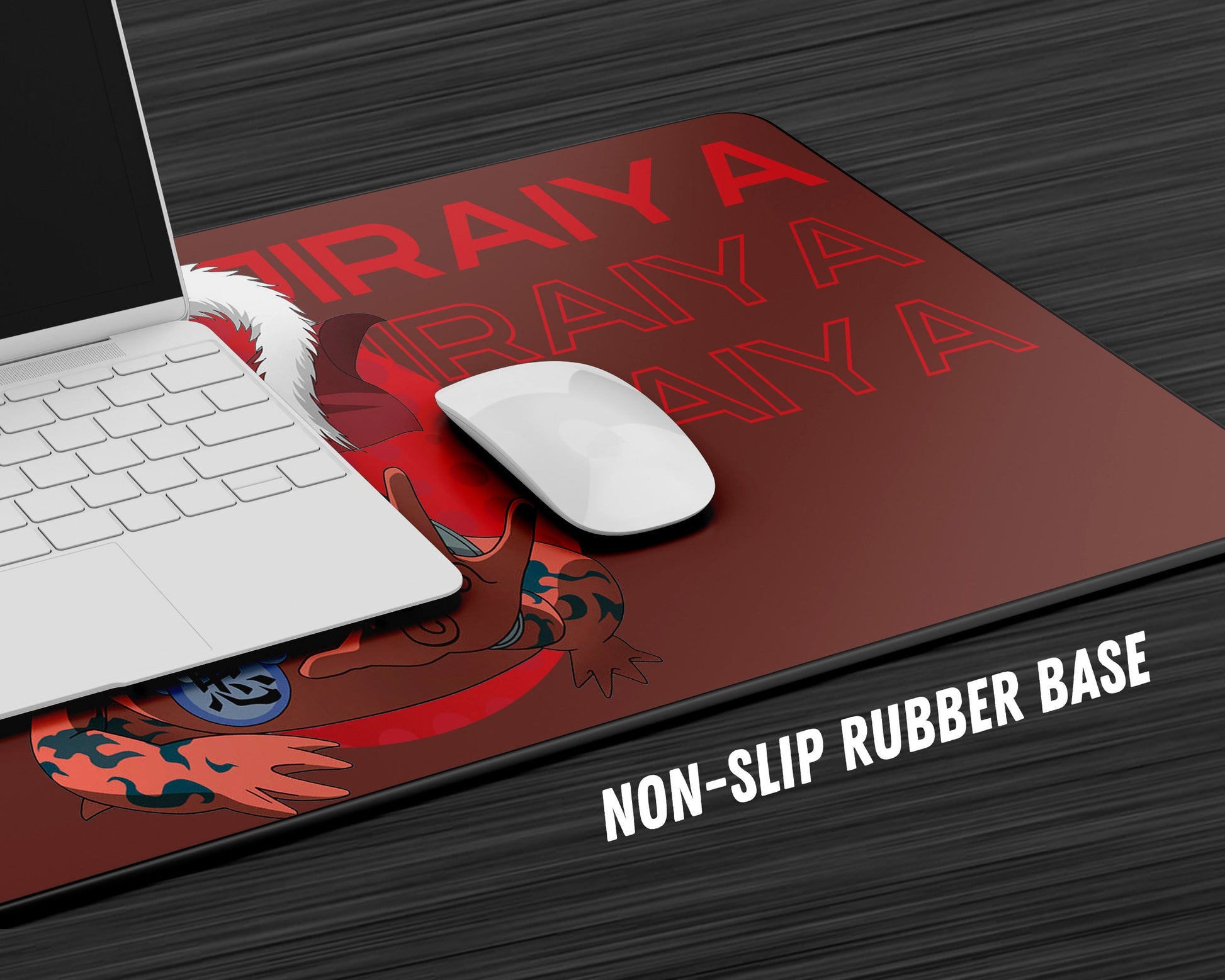 Anime Town Creations Mouse Pad Naruto Jiraiya Gaming Mouse Pad Accessories - Anime Naruto Gaming Mouse Pad