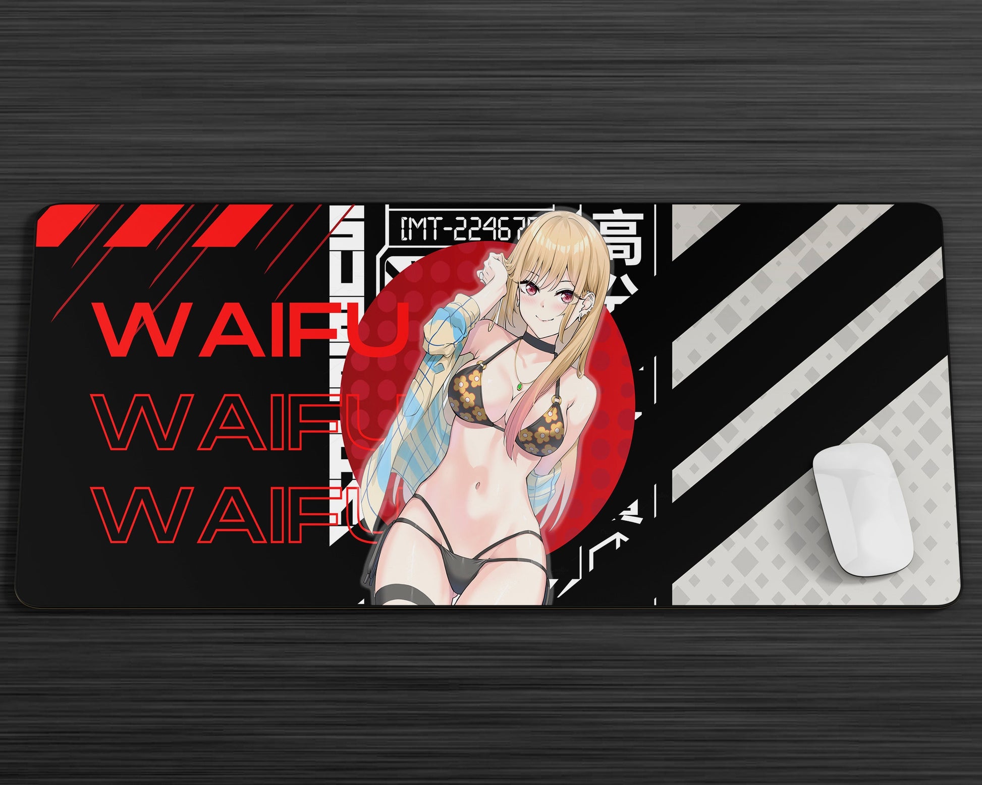 Anime Town Creations Mouse Pad My Dress up Darling Marin Waifu Gaming Mouse Pad Accessories - Anime My Dress Up Darling Gaming Mouse Pad