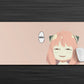 Anime Town Creations Mouse Pad Spy x Family Anya Smug Face HEH Gaming Mouse Pad Accessories - Anime Spy x Family Gaming Mouse Pad