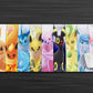 Anime Town Creations Mouse Pad Pokemon Eevee Evolution Gaming Mouse Pad Accessories - Anime Pokemon Gaming Mouse Pad