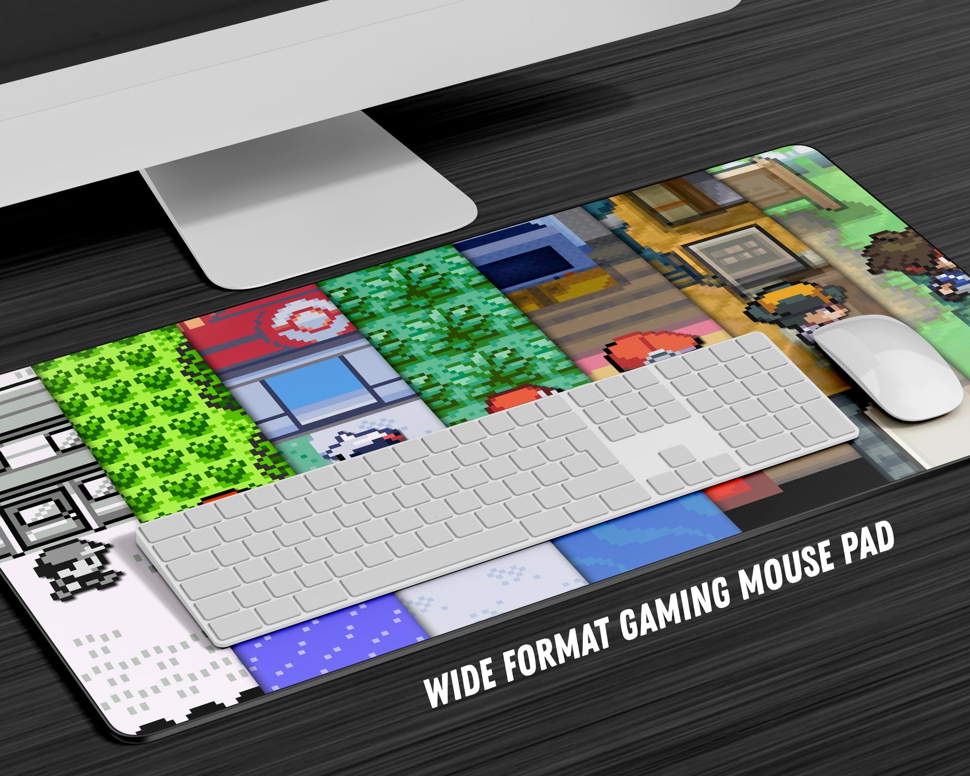 Anime Town Creations Mouse Pad Pokemon Games Gaming Mouse Pad Accessories - Anime Pokemon Gaming Mouse Pad