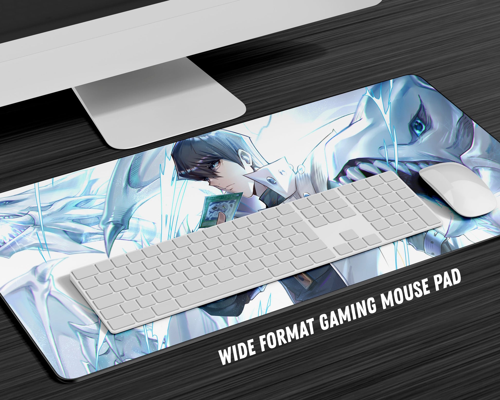 Anime Town Creations Mouse Pad Yugioh Seto Kaiba Gaming Mouse Pad Accessories - Anime Yu-Gi-Oh Gaming Mouse Pad