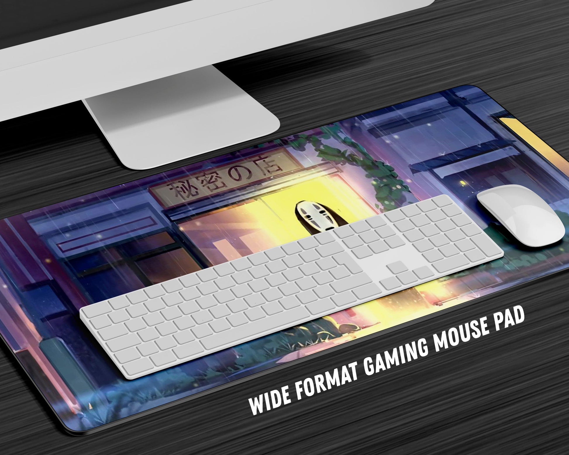 Anime Town Creations Mouse Pad Spirited Away No Face Gaming Mouse Pad Accessories - Anime Spirited Away Gaming Mouse Pad