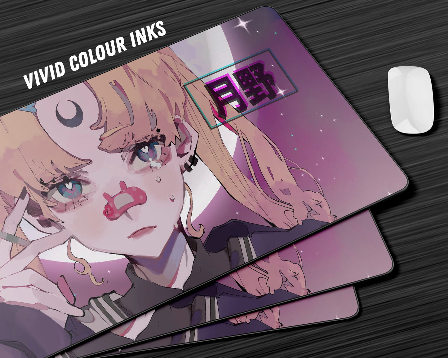 Anime Town Creations Mouse Pad Sailor Moon Glitch Gaming Mouse Pad Accessories - Anime Bleach Gaming Mouse Pad