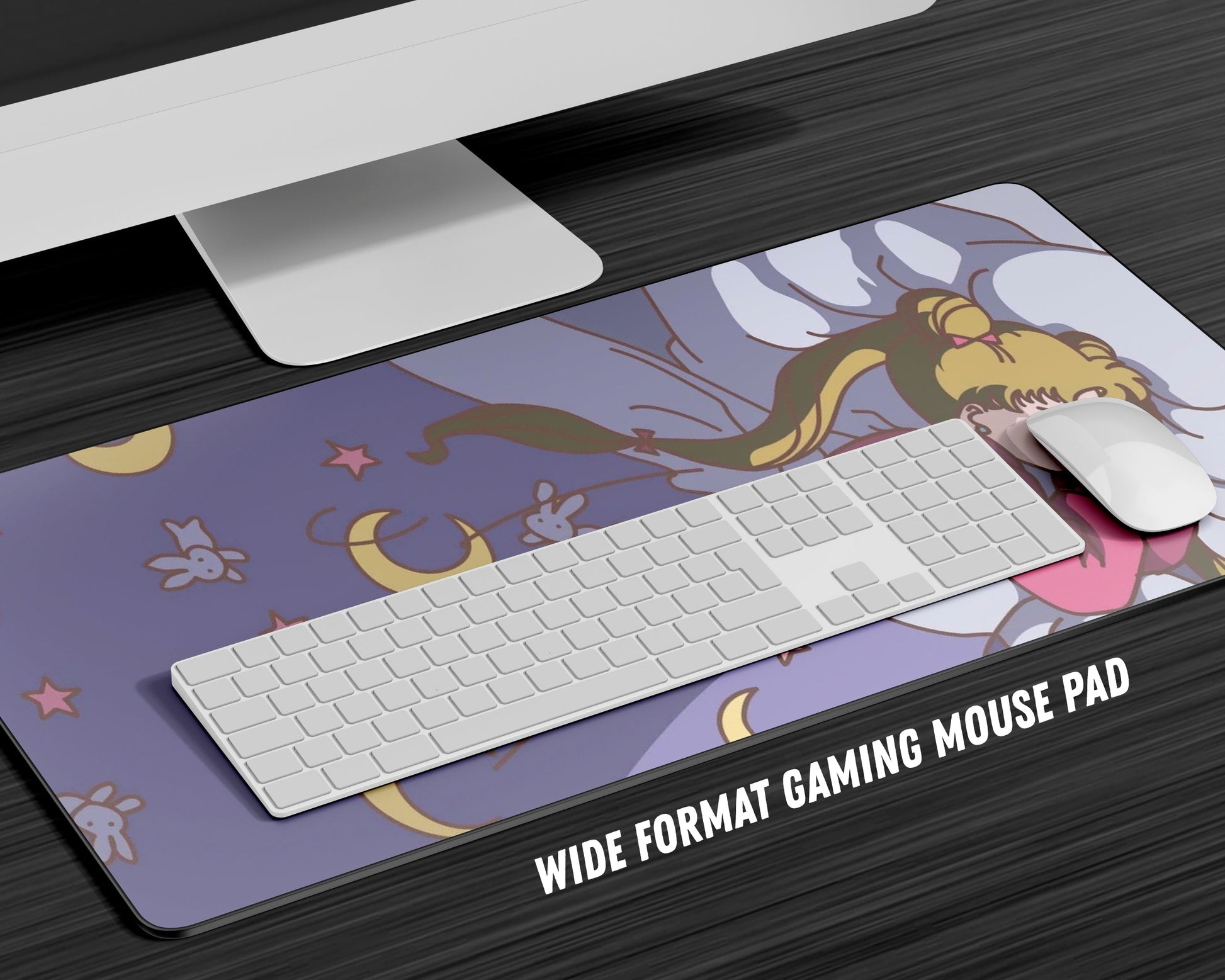 Anime Town Creations Mouse Pad Sleepy Sailor Moon Gaming Mouse Pad Accessories - Anime Bleach Gaming Mouse Pad