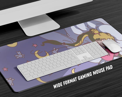 Anime Town Creations Mouse Pad Sleepy Sailor Moon Gaming Mouse Pad Accessories - Anime Bleach Gaming Mouse Pad