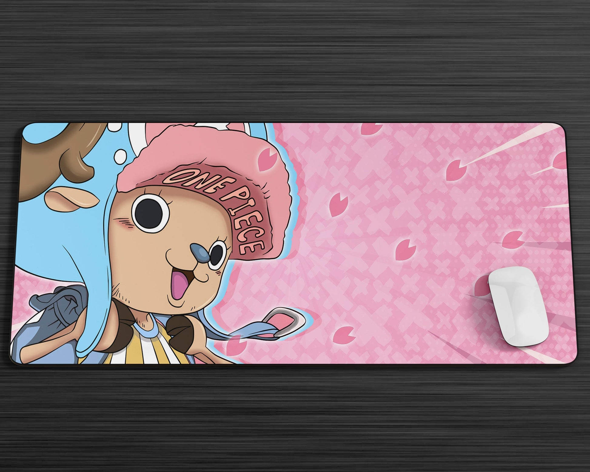 One Pice Cute Chopper Pink Mouse Pad Gaming Mouse Pad – Anime Town Creations