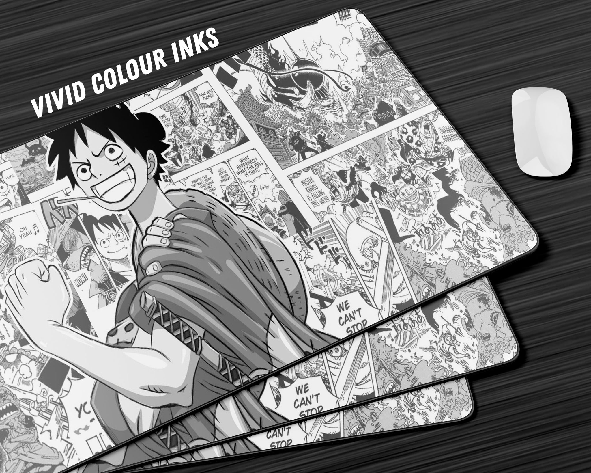 One Piece Luffy Manga Mouse Pad Gaming Mouse Pad Anime Town Creations