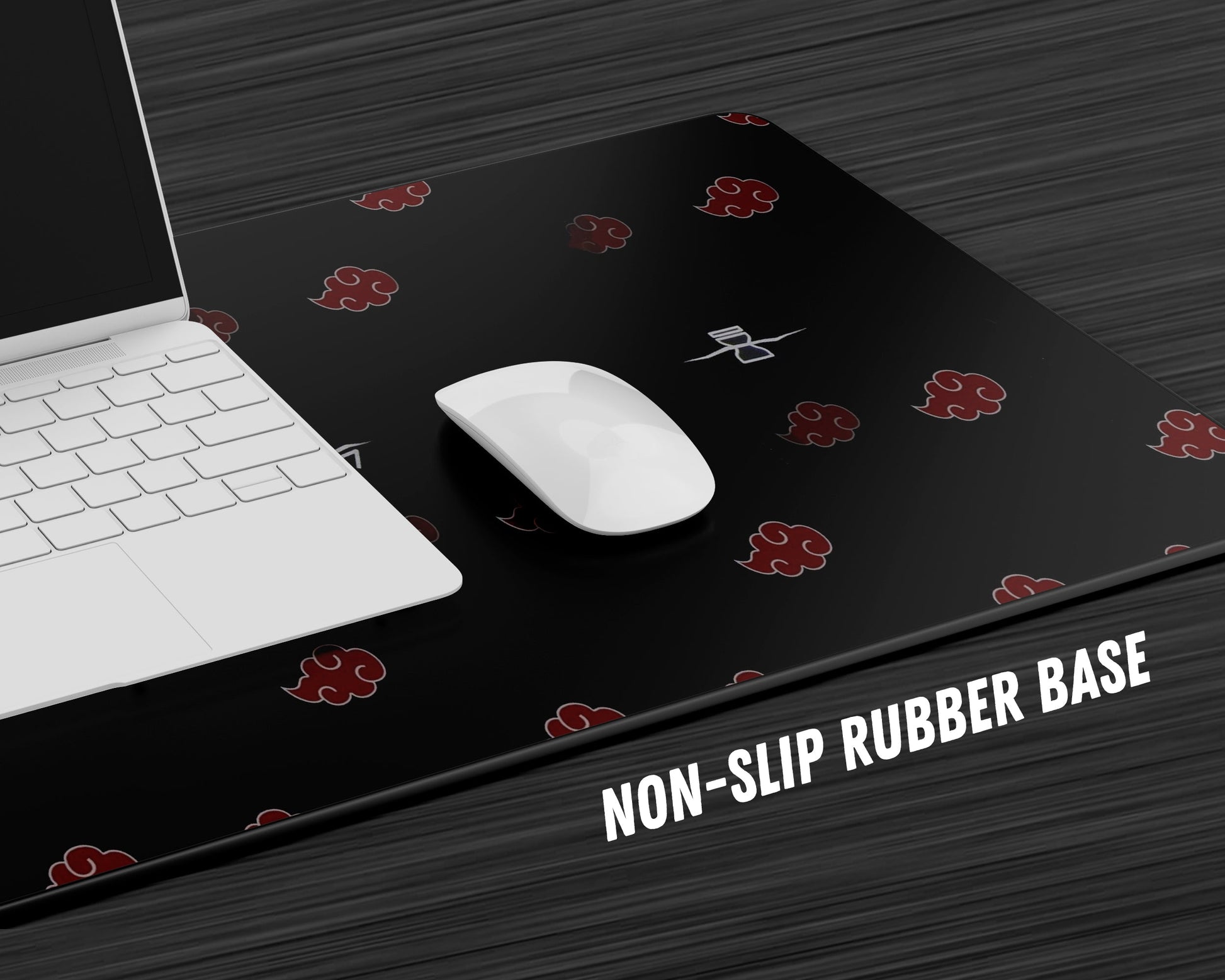 Anime Town Creations Mouse Pad Naruto Akatsuki Headband Gaming Mouse Pad Accessories - Anime Naruto Gaming Mouse Pad