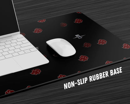 Anime Town Creations Mouse Pad Naruto Akatsuki Headband Gaming Mouse Pad Accessories - Anime Naruto Gaming Mouse Pad