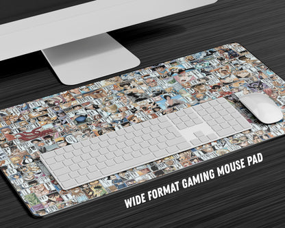 Anime Town Creations Mouse Pad Manga Panel Mashup Gaming Mouse Pad Accessories - Anime  Gaming Mouse Pad