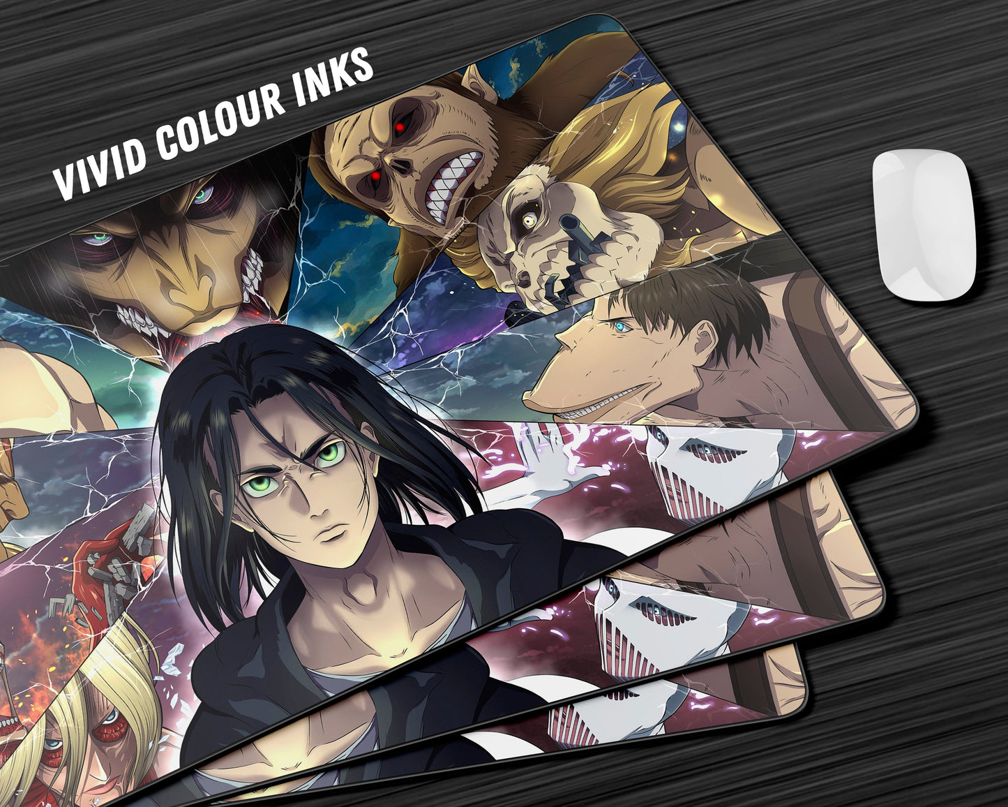 Anime Town Creations Mouse Pad Attack on Titan Eren Founding Titan Gaming Mouse Pad Accessories - Anime Attack on Titan Gaming Mouse Pad