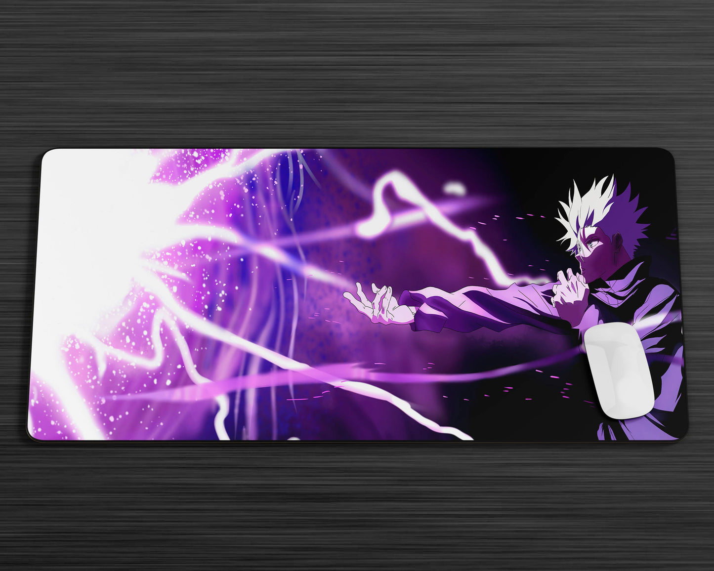 Anime Town Creations Mouse Pad Jujutsu Kaisen Satoru Gojo Purple Hollow Gaming Mouse Pad Accessories - Anime Jujutsu Kaisen Gaming Mouse Pad