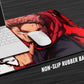 Anime Town Creations Mouse Pad Jujutsu Kaisen Yuji Itadori Black Flash Gaming Mouse Pad Accessories - Anime Jujutsu Kaisen Gaming Mouse Pad