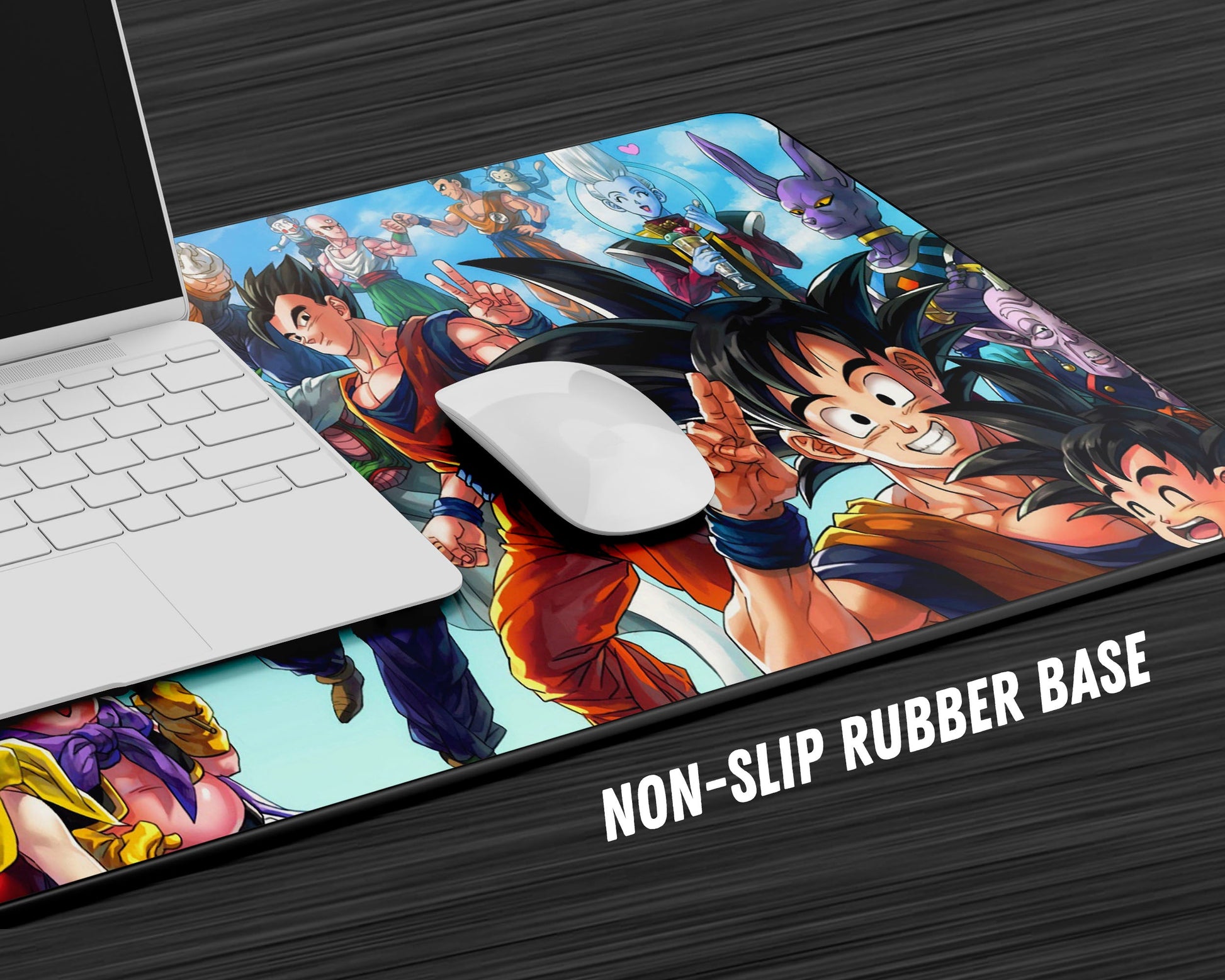 Anime Town Creations Mouse Pad Dragon Ball Gang Gaming Mouse Pad Accessories - Anime Dragon Ball Gaming Mouse Pad