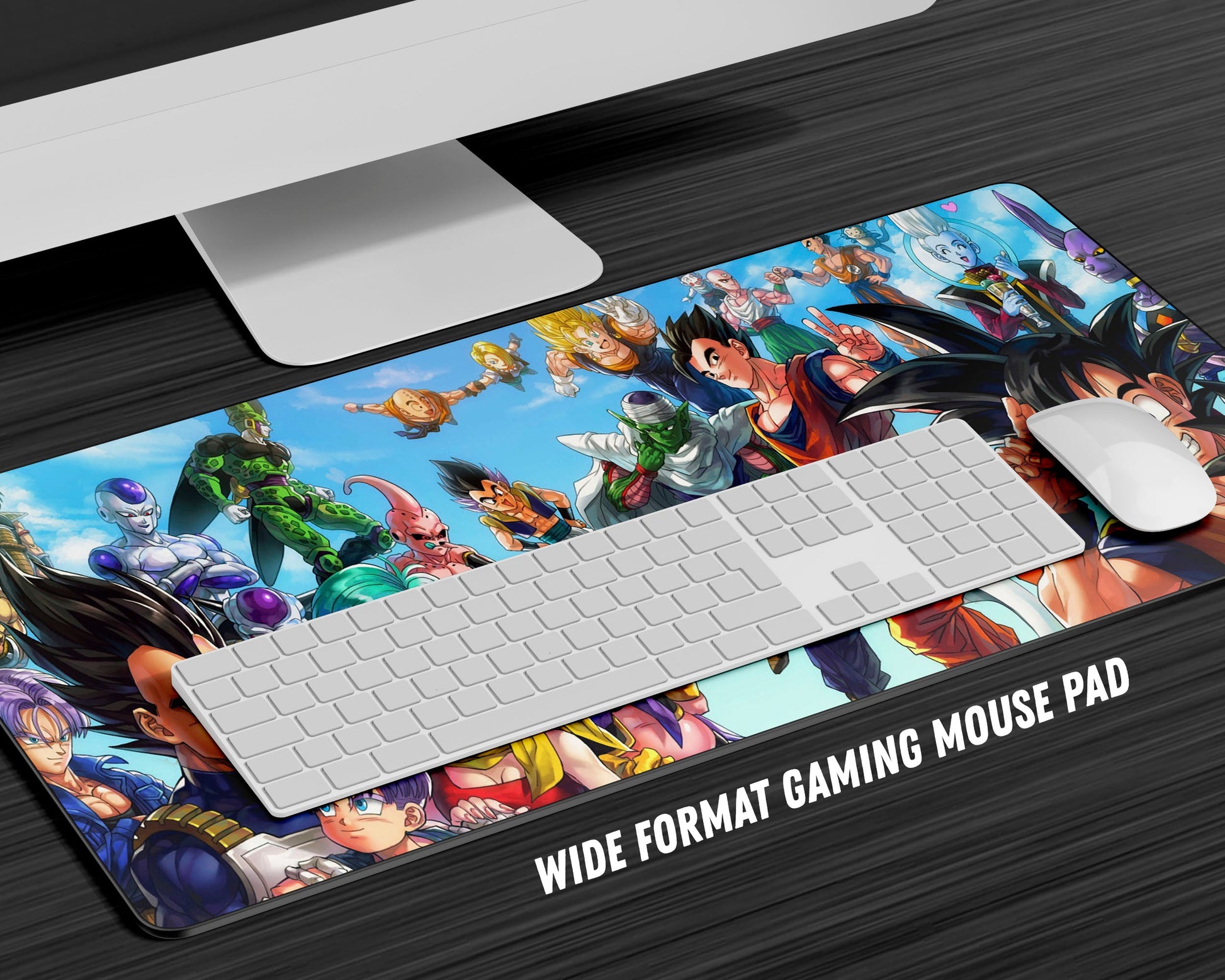 Anime Town Creations Mouse Pad Dragon Ball Gang Gaming Mouse Pad Accessories - Anime Dragon Ball Gaming Mouse Pad