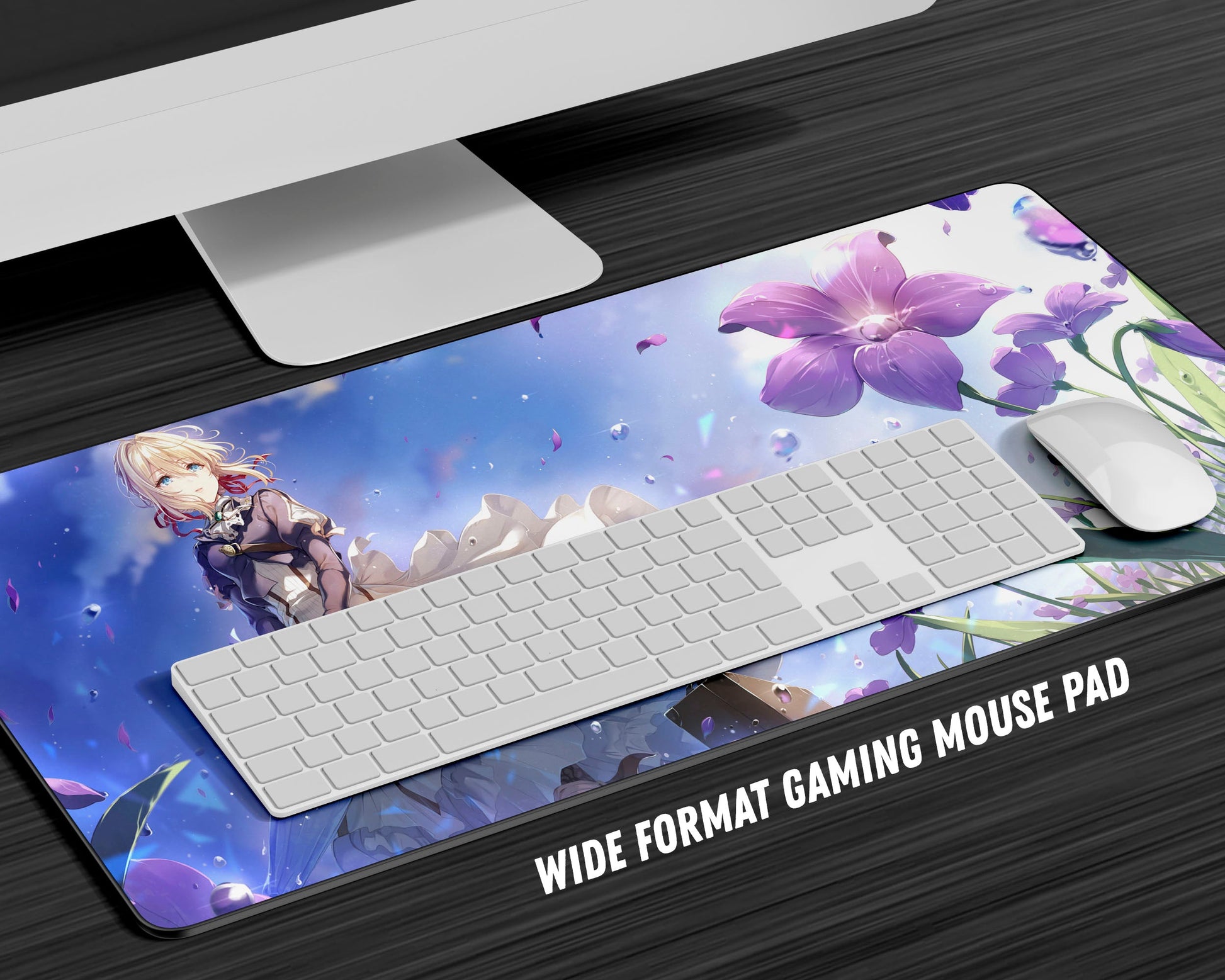 Anime Town Creations Mouse Pad Violet Evergarden Gaming Mouse Pad Accessories - Anime Violet Evergarden Gaming Mouse Pad