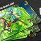 Anime Town Creations Mouse Pad Rick and Morty Portal Time Gaming Mouse Pad Accessories - Anime Rick and Morty Gaming Mouse Pad