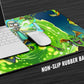 Anime Town Creations Mouse Pad Rick and Morty Portal Time Gaming Mouse Pad Accessories - Anime Rick and Morty Gaming Mouse Pad