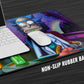 Anime Town Creations Mouse Pad Rick and Morty Spaceship Gaming Mouse Pad Accessories - Anime Rick and Morty Gaming Mouse Pad