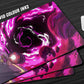 Anime Town Creations Mouse Pad Rick and Morty Space Travel Purple Gaming Mouse Pad Accessories - Anime Rick and Morty Gaming Mouse Pad