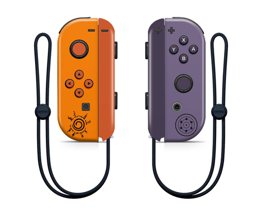 Anime Town Creations Nintendo Switch Joycons Naruto x SasukeSkins - Anime Naruto Skin