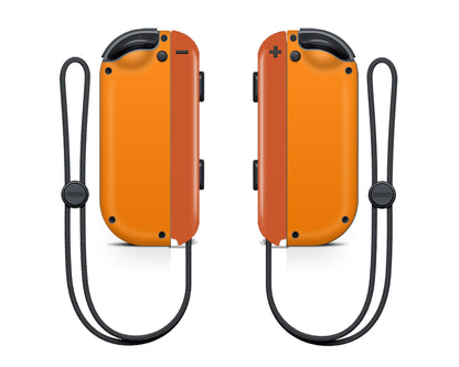 Naruto Orange Minimalist  Nintendo Switch Joycons Skin