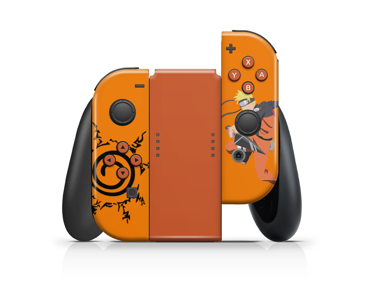 Naruto Orange Minimalist  Nintendo Switch Joycons Skin