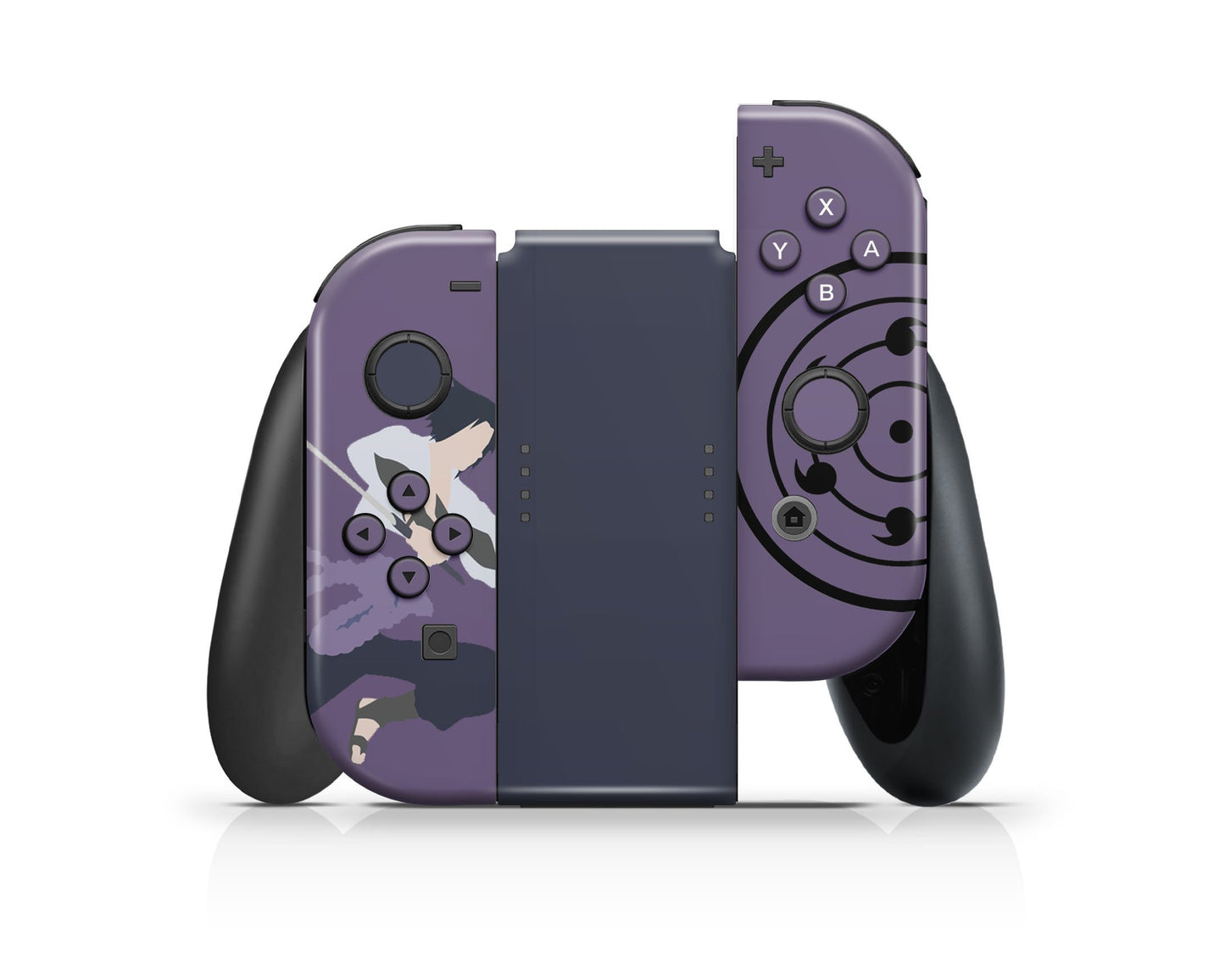 Sasuke Purple Nintendo Switch Joycons Skin