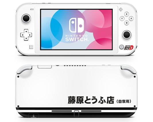 Nintendo Nintendo Switch Lite Initial D Vinyl +Tempered Glass  Skin Sticker - Anime Vinyl