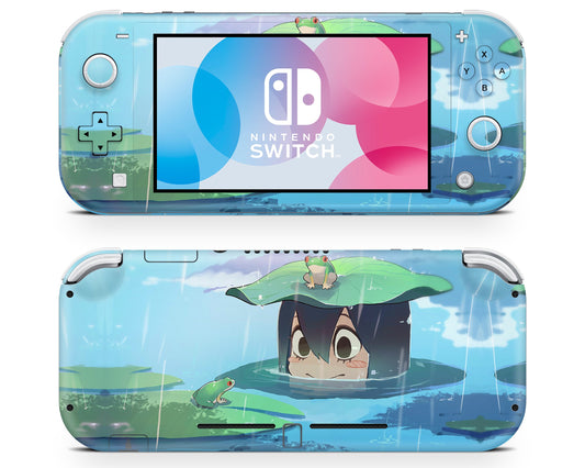 Nintendo Nintendo Switch Lite My Hero Academia Tsuya Asui Vinyl only Skins - Anime My Hero Academia Skin
