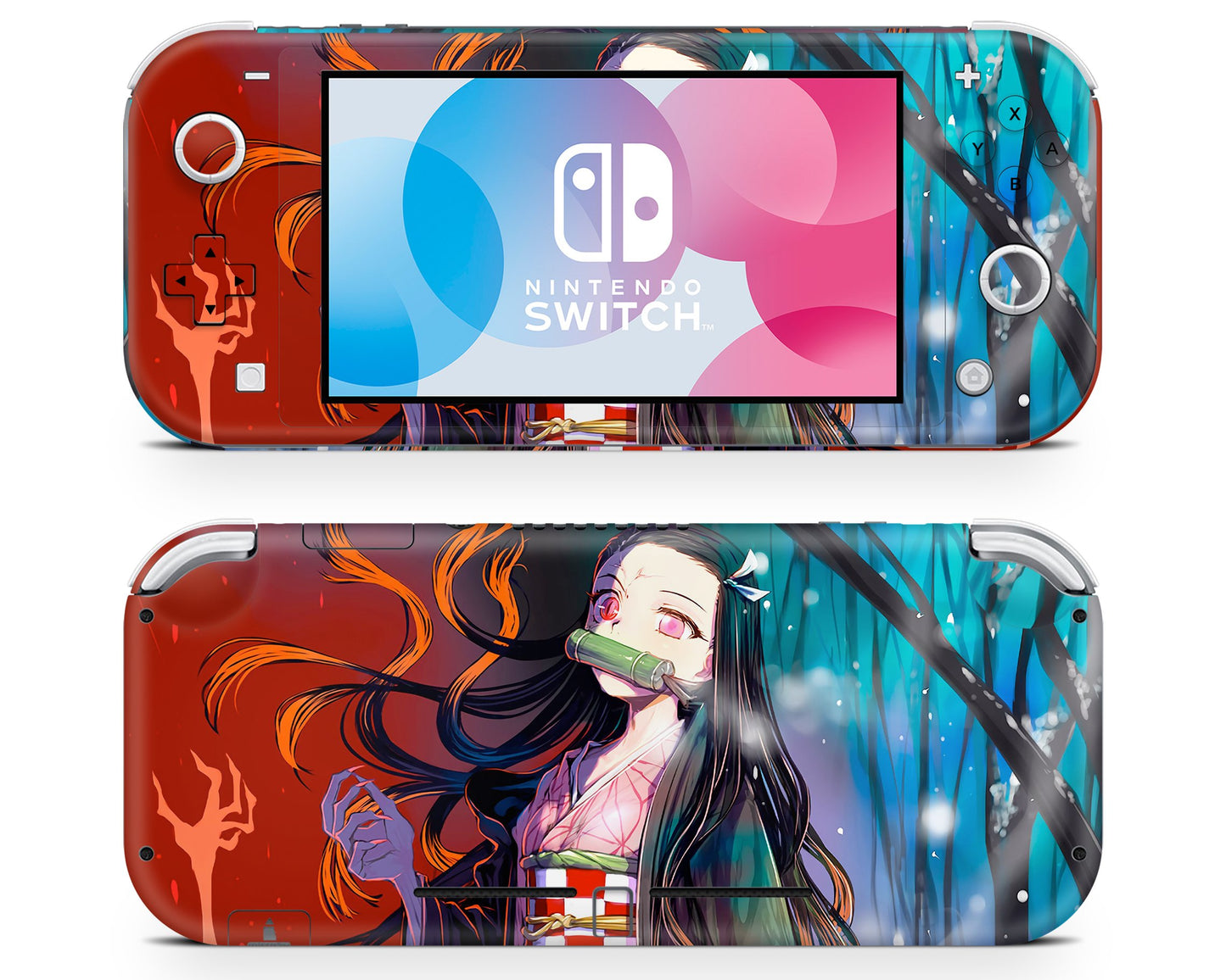 Nintendo Nintendo Switch Lite Demon Slayer Nezuko Vinyl only Skins - Anime Demon Slayer Skin