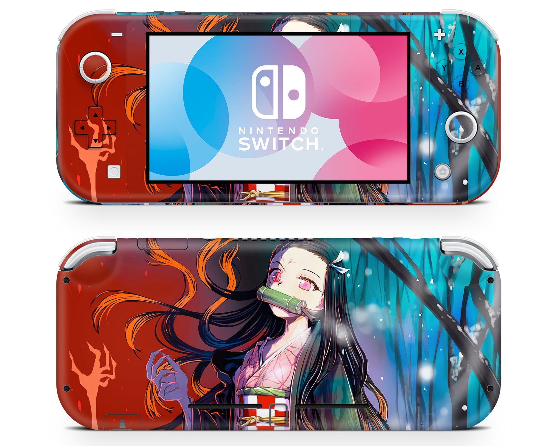 Nintendo Nintendo Switch Lite Demon Slayer Nezuko Vinyl only Skins - Anime Demon Slayer Skin
