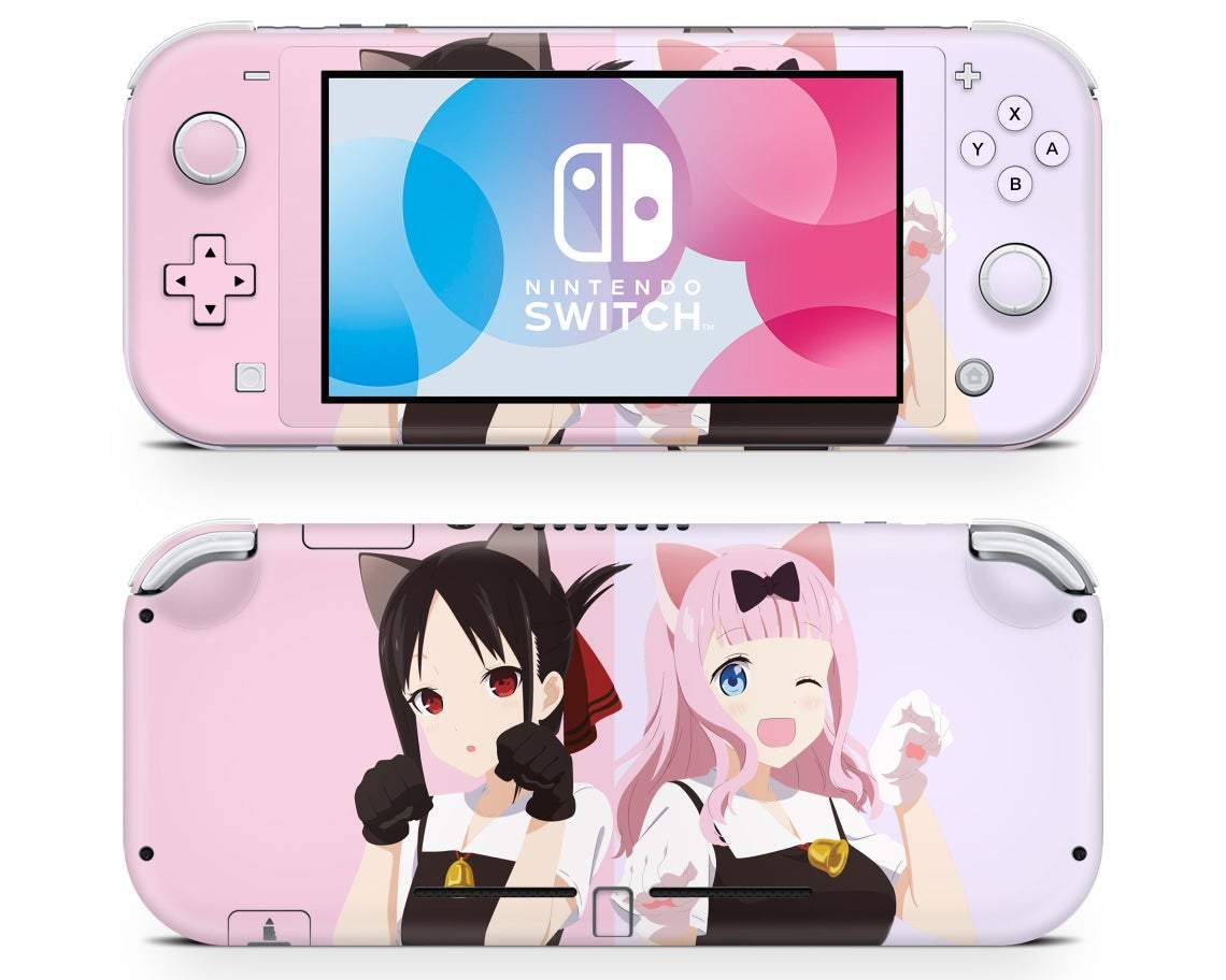 Anime Town Creations Nintendo Switch Lite Love Is War Kaguya-Sama Vinyl only Skins - Anime Love Is War Skin