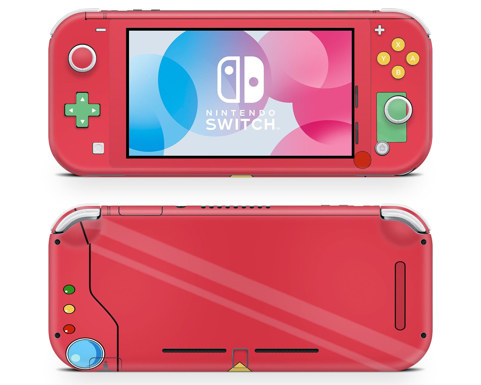 Anime Town Creations Nintendo Switch Lite Pokedex Vinyl only Skins - Anime Pokemon Switch Lite Skin