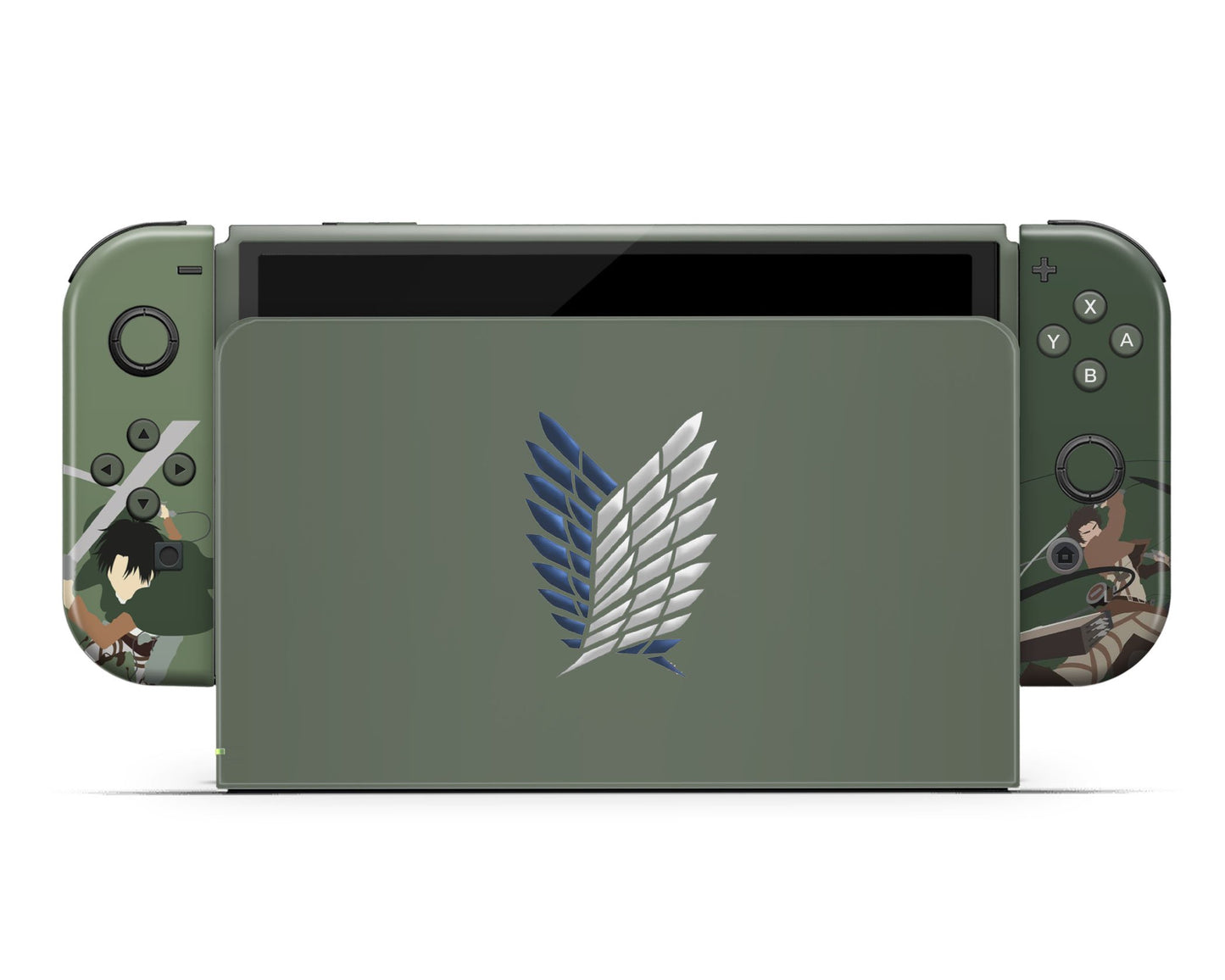 Attack On Titan Survey Corps Switch OLED Skin