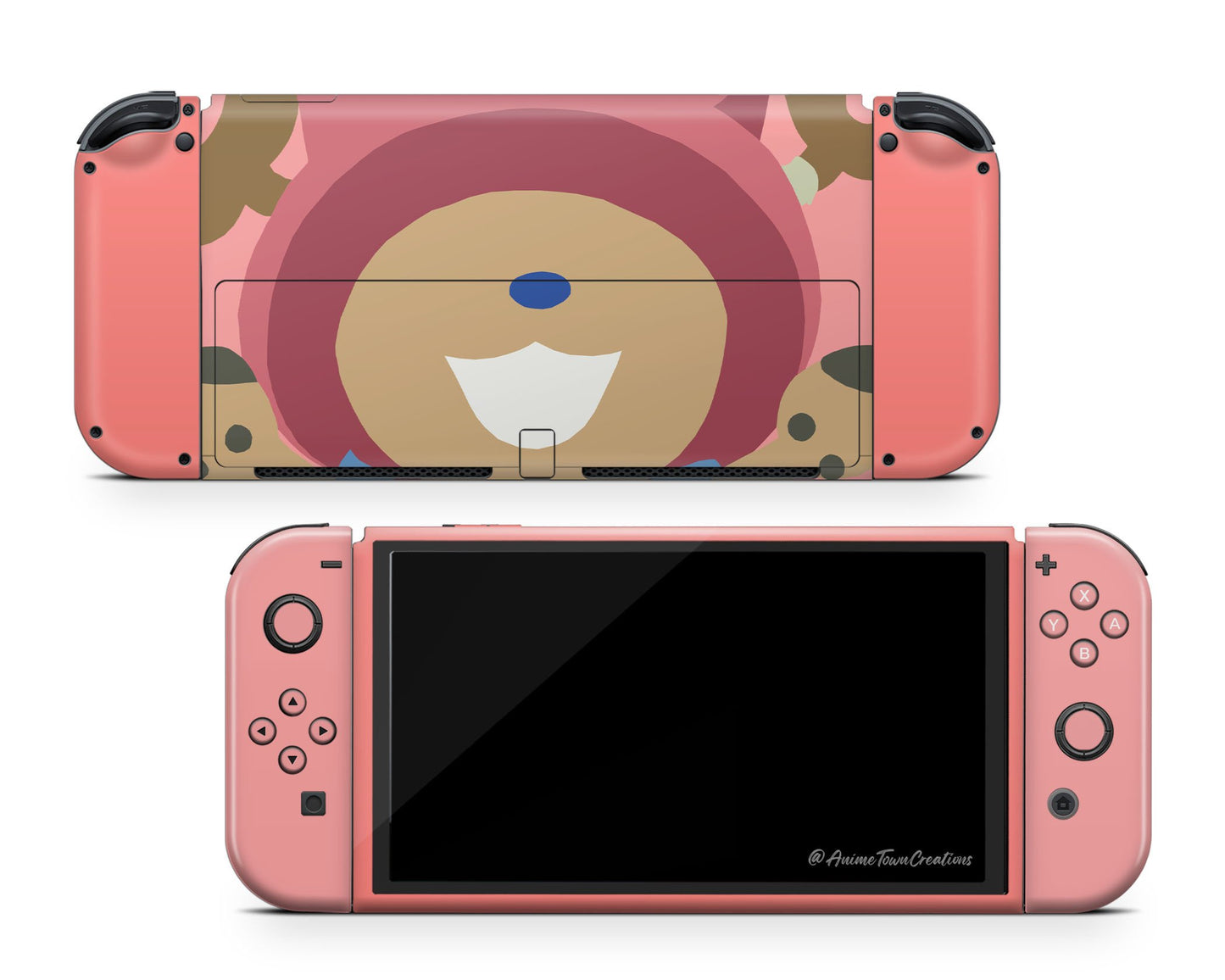 Pink Chopper One Piece Switch OLED Skin