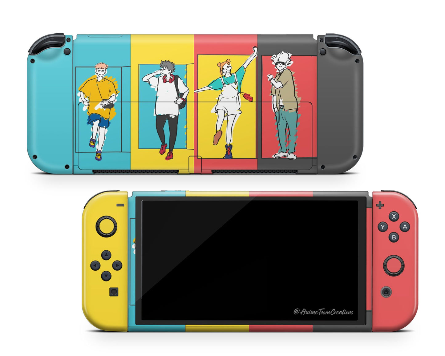 Jujutsu Kaisen Lost in Paradise Switch OLED Skin