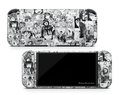 Ahegao Manga Switch OLED Skin