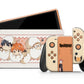 Anime Town Creations Nintendo Switch OLED Haiykuu Cute Karasuno High Eggs Vinyl +Tempered Glass Skins - Anime Haikyuu Switch OLED Skin