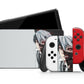Anime Town Creations Nintendo Switch OLED Tokyo Ghoul Ken Kaneki Red Vinyl +Tempered Glass Skins - Anime Tokyo Ghoul Switch OLED Skin