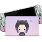 Anime Town Creations Nintendo Switch OLED Demon Slayer Chibi Shinobu Vinyl only Skins - Anime Demon Slayer Switch OLED Skin