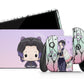Anime Town Creations Nintendo Switch OLED Demon Slayer Chibi Shinobu Vinyl +Tempered Glass Skins - Anime Demon Slayer Switch OLED Skin